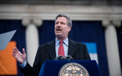 Mayor de Blasio Bully Villain; Uber American Hero